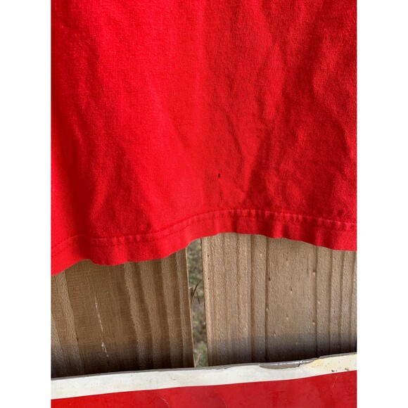 Vintage Y2K Detroit Red Wings NHL Red Long Sleeves Shirt Size 10/12 - Picture 5 of 7